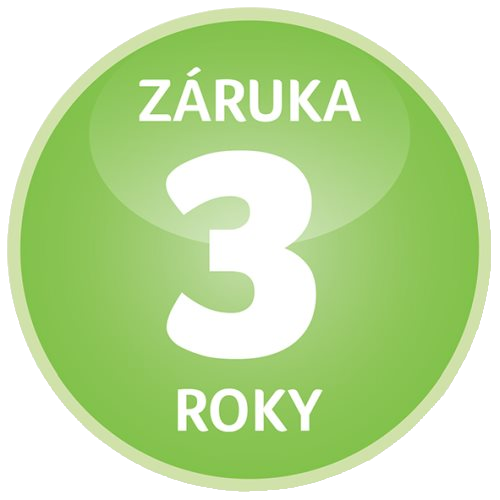 3 roky záruka
